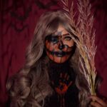 Garima Chaurasia Instagram - Happy Halloween🎃👻 . Make up 1. How’s my makeup guys?😈 . . Makeup & edit by : meee💁🏻‍♀️ 📸: @nitin_.1610 #halloween #halloweenmakeup #facepaint #pumpkin #horror #halloween2023 #gimaashi #art #gimaians