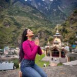 Garima Chaurasia Instagram - Kripa 🙏🏻♥️ #yamunotri #gimaashi #yamunotridham Yamunotri Dham