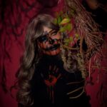Garima Chaurasia Instagram - Happy Halloween🎃👻 . Make up 1. How’s my makeup guys?😈 . . Makeup & edit by : meee💁🏻‍♀️ 📸: @nitin_.1610 #halloween #halloweenmakeup #facepaint #pumpkin #horror #halloween2023 #gimaashi #art #gimaians