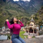 Garima Chaurasia Instagram - Kripa 🙏🏻♥️ #yamunotri #gimaashi #yamunotridham Yamunotri Dham