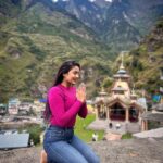 Garima Chaurasia Instagram - Kripa 🙏🏻♥️ #yamunotri #gimaashi #yamunotridham Yamunotri Dham