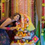 Garima Chaurasia Instagram - My gannu♥️🙏🏻🥹 Ganpati Bappa Morya 💐 #gimaashi #ganesha #ganpatidecoration #bappa #ganeshchaturthi #gimaians