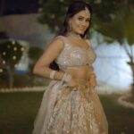 Garima Chaurasia Instagram - Dreammyyy 🤍 . Makeup & hairdo by : @salon_theroyal ✨ #ethnic #weddinglook #lehenga #tbt #jhansi #abhinajaochhodkar #gimaashi #trendingreels #gimaians