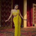 Garima Chaurasia Instagram - How’s my *Laado peela* attire? 🤭💖 #gimaashi #gimaians #ethnic #haldiceremony #haldioutfit