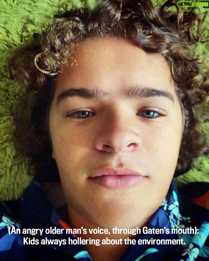 Gaten Matarazzo Instagram - Had the best time filming this from home with @whenweallvote. We all NEED to use our voices this voting season. Or… who knows who else will. Like, maybe whoever this guy is. Make your plan to vote NOW at http://whenweallvote.org/voteloud