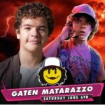Gaten Matarazzo Instagram – So excited to be participating in @galaxyconlive on June 6! All of my proceeds are going to @ccd_smiles. There’s going to be a special T-shirt available too!