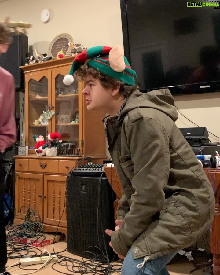 Gaten Matarazzo Instagram - Check out my band at The Stone Pony in Asbury Park, NJ on December 27th!! Tickets go on sale Monday & you can find them on our website or @ the link in the @work_in_progress_band bio! See ya there!!!