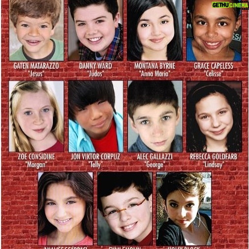 Gaten Matarazzo Instagram - Can’t believe it’s been 8 years since we did this! I feel old... we need a reunion soon #godspell2032 Circle In The Square Theatre