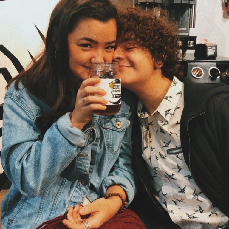 Gaten Matarazzo Instagram - Can’t believe it’s been two years with this nugget! Can’t even remember what it feels like not to have you at my side and I don’t want to. I love you so much Liz. Happy Anniversary!❤️❤️❤️