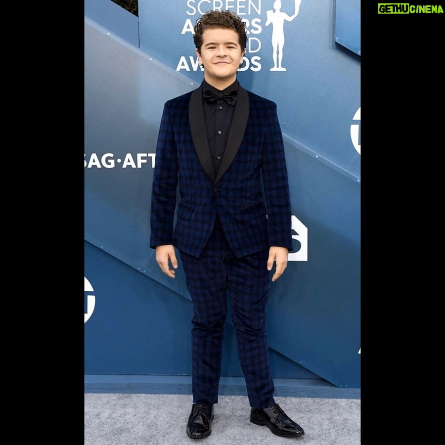 Gaten Matarazzo Instagram - The @sagawards is always a great time! Thank you for having us & congrats to all of the winners. Los Angeles, California