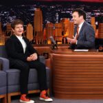 Gaten Matarazzo Instagram - Always love seeing @jimmyfallon & the @fallontonight crew! Thanks for having me - talking about Prank Encounters on @netflix! Tune in tonight 11:35ET/10:35CT @fallontonight!!! Rockefeller Center