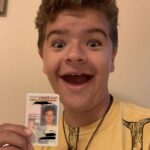 Gaten Matarazzo Instagram - Did it! Also yes I reposted with my info blocked out because I’m stupid and didn’t do it before👍