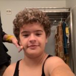 Gaten Matarazzo Instagram – This is me getting Jacked-up by Jackie!