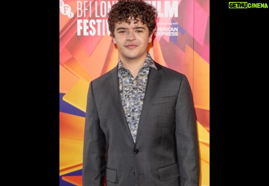 Gaten Matarazzo Instagram - Honored to be involved in this film, My Father’s Dragon, with the incredible Nora Twomey and the crazy talented @jacobtremblay! Go watch it November 11th on @netflix. Thank you to everyone who made this film come to life! BFI London Film Festival