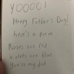 Gaten Matarazzo Instagram – Couldn’t find any pictures of my dad from the past year and a half, so here’s the card I got for him. Happy Father’s Day, Dad. Thanks for letting me live in your house rent free for 18 years. And for like feeding me and stuff. But seriously. Love you dad. Happy Father’s Day.