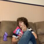 Gaten Matarazzo Instagram - #AD Have you ever noticed that most things are better together? I mean, playing videos games is definitely more fun when my cluster of friends joins in. Speaking of clusters… @NERDSCandy is waaaay better together too, just like these new NERDS Gummy Clusters. They’re crunchy, gummy, and yup, yummy! Tag your cluster of friends in the comments👇