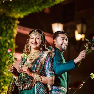 Gauahar Khan Instagram - B4 it’s 12 , I just wanna post this as gratitude for everything that you are for me , zaid ! ♥️thank you for the best 3 years . I love you ! 😘 #happyanniversary Allahumma baarik ! #unseenpics #wedding