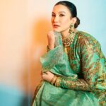 Gauahar Khan Instagram – Green today 💚 Mumbai, Maharashtra