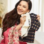 Gauahar Khan Instagram - #Incollaboration with @firstcryindia Festivals are always special... but this Diwali is extra special because it's my little one's very first. The joy of dressing him, every detail, every thread in his festive attire I've chosen with love. @firstcryindia ‘s endless varieties are my go-to stop to choose the best for him. Be it picking between multiple types of clothing, to soft, breathable hypoallergenic fabric prioritizing his comfort. I picked this amazing Jaipuri Flower Motif Printed Kurta, beautiful design, and vibrant blue color to make his first Diwali truly memorable. The little laughter and his twinkling eyes in these colorful clothes make every effort worth it. Use my code GAUAHARDW50 to grab an amazing 50% off on Fashion and 45% off on everything else @firstcryindia .Shop now and make this Diwali special for you and your lil ones! Happy Diwali! 🪔 #firstcrywalidiwali23 #firstcrywaliDiwali #firstcryindia #firstcry #FussNowAtFirstcry #firstcryfashion #kidsfashion #ad Mumbai, Maharashtra