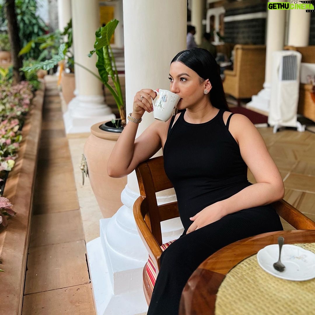 Gauahar Khan Instagram - Chai time ☕️ The Taj Mahal Palace, Mumbai