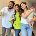 Gauahar Khan Instagram - @gauaharkhan and @zaid_darbar extended their warm invitation to us once again, and this time, it was truly special. We stepped into their home to capture the delicate impressions of their baby boy’s tiny hands and feet—an experience that overflowed with boundless joy and love. 👶👣❤️ At moments like these, hygiene becomes more than just a routine—it’s our unwavering commitment. With @savlon.india as our trusted hygiene partner, we ensure the safety and well-being of these precious little ones, is handled with utmost care and protection. 🌼👐💕 Every coo, giggle, and wiggling toe marked the beginning of a new chapter filled with warmth and wonder, a testament to the beautiful journey they’ve embarked upon as parents. 🌟👪 WhatsApp on +919821051115 or DM us to create one for your little ones today and capture their precious moments!✨💌