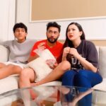 Gauahar Khan Instagram - True story …. Hahahahahha …. 😬🙋🏻‍♀️ my Saad such a good actor ❤️ @saadjeelani_ #newmom #trendingaudio #funny Mumbai, Maharashtra