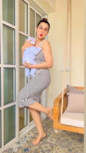 Gauahar Khan Instagram - ❤️ #2023 two months postpartum #trendingreels #zehaan #allahummabariklahu ♥️ Mumbai, Maharashtra