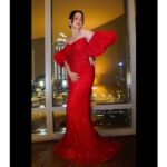 Gauahar Khan Instagram - ❤️ Outfit : @nourbyneharika Earring : @goldenwindow Styled by : @devs213 Assisted by : @krutikaa_sharma 📸 : @ehtasham_saeed Dubai, United Arab Emirates
