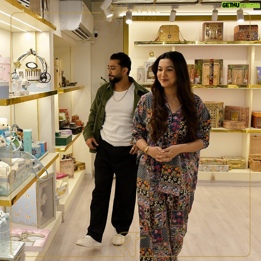Gauahar Khan Instagram - The new parents Gauahar Khan and Zaid Darbar shared their gifting experience with Izzhaar and the wonderful colloboration with us for their baby announcement gift hampers. πβ¨ She announced the momentous news of her son, Zehaan's birth with adorable bespoke baby gift hampers curated at Izzhaar! πβ¨ . . . . . . . #izzhaar #gauaharkhan #zaiddarbar #babyannouncement #newmom #izzhaarkaro #izzhaarjunior #gauaharatizzhaar #izzhaarcoredesigns #izzhaarmumbai #izzhaarkaro Juhu Mumbai