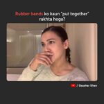 Gauahar Khan Instagram – paani ki pyaas kaun bujhata hoga 🤔