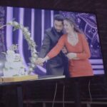Gauahar Khan Instagram - So this is how I made it to Jhalak & surprised the love of my life Gauahar on the show & this made our anniversary so much more special! 🥺♥️ Thank you to the team of Jhalak for making this happen , it was truly so wholesome , absolutely love the team & I’ll always appreciate this gesture 🙌🏻♥️ #anniversary #jhalakdikhhlajaa #sonyentertainmenttelevision Outfit: @asukacouture @pw_pr Styled by: @romamaityy Makeup: @Santosharma1022 Hair: @aalimhakim 🎥 @aman_atz ✨