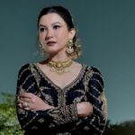Gauahar Khan Instagram - Rajasthani Chori Outfit:@jigarmaliofficial Jewellery: @bharatsonsjewellers Styling : @devs213 assisted by @krutikaa_sharma Mehrangarh Fort Jodhpur