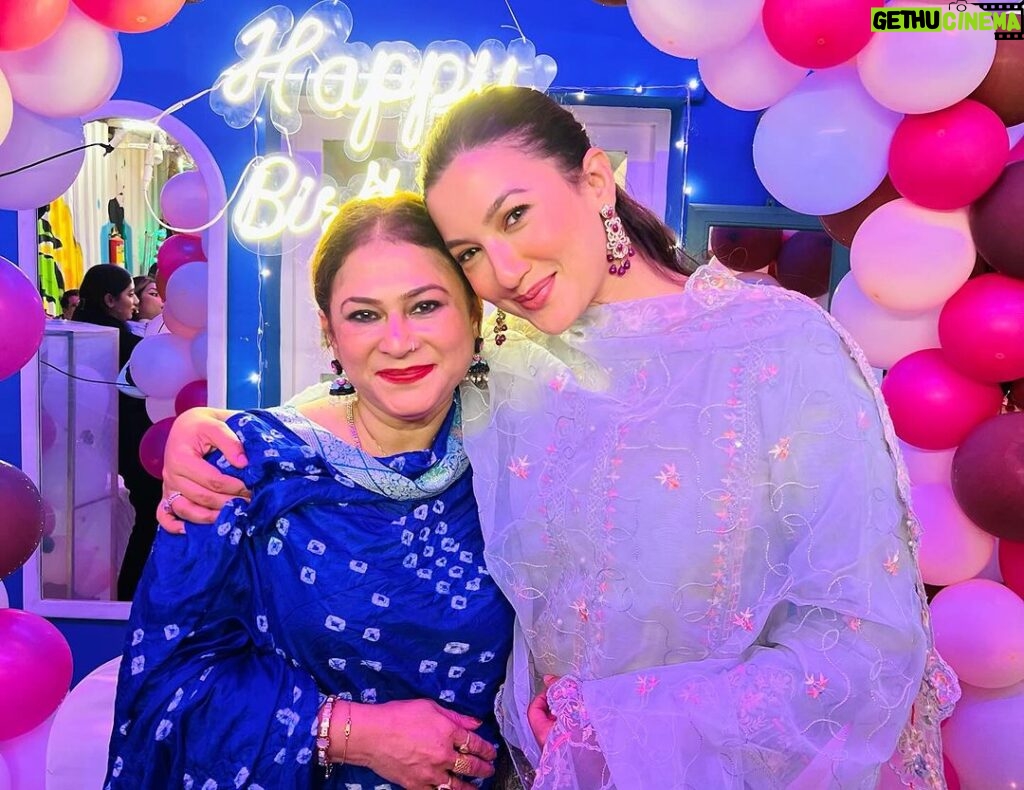 Gauahar Khan Instagram - To the woman who is always there for others . To the woman who has strongly brought up great kids . To the coolest mom in law , who has been fun and loving too . To the butterfly of our lives , @farzana765 happy birthday mom . May Allah bless you with the best of health n happiness. Ameen ❤️😘 love you . 🍰🧁🍫 keep rocking for another 50 years , Ameen . Mumbai, Maharashtra