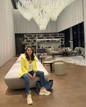 Gauri Khan Instagram - First urban vertical resort in Dubai, love the architecture and design. Can’t wait to be back! @ooonezaabeel @ooresorts @thelinkdubai 
@bottomlinemedia