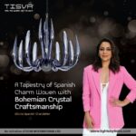 Gauri Khan Instagram – An exclusively designed Spanish Centre Piece “Glicina “ crafted with Bohemian Crystal Glass. This TISVA Spanish Collection brings to you wondrous masterpieces that fuse together Spanish artistry with the glassmaking traditions of Bohemia. @lightsbytisva #interiordesign #lightingdesign #TISVA #gaurikhandesign #ad