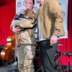 Gavin DeGraw Instagram - You guys know how special supporting our military is to me, and how much I love my dog. Last night I got to help @pawsofwar reunite U.S. Army First Lieutenant Alyse Schnurr with a puppy and gift service dog Sadie to Staff Sergeant US Army Infantry Matthew Brustien. It was truly an honor to be part of such a special night. Check out Paws Of War to see how you can help: PawsOfWar.org