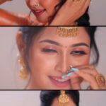 Gayathri Sri Instagram - Signature bridal studio For bridal booking contact (9585771333) Signature is a sign of bridal makeup In Frame beautiful @gayu_sri_offl Mua @signaturebridalstudio Hair style @landmarkfamilysalon Jewel @vellore_bridal_boutique_ Costume @devyash_designs Photography @sathish_sri_03 Edit @rascal_vicky_ Studio @arangaa.space #reelsinstagram #reels #signaturebridalstudio #velloremakeupartist #photoshoot #ahakalyanam #vijaytelevision #bridalmakeupartist
