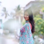 Gayathri Sri Instagram - 💙✨ Mua @diya_bridal_groomers Photographer @portraits_by_nathan Outfit @visha_boutique_ Coimbatore, Tamil Nadu