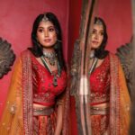 Gayathri Sri Instagram - ❤️ Mua @kanchanaa_bridal_academy Outfit @lithas_rentals Photography @arunstudioclickz Chennai, India