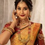 Gayathri Sri Instagram - Bridal #2... . Makeup by:@mystylemakeover_studio . FT:@gayu_sri_offl . Shotby:@vdop_photography . Saree:@mylaikumaran . Saree drape:@style_with_anbu . Blouse:@kavyavigneshofficial . Hairdo:@mahi_hairdo . Jewel:@krishya_bridal_collections . #vdopphotography #portrait #traditional #beauty #bridalmakeup #bridallook #beautyshots #portraitphotography #chennaimodels #chennaifashiondesigner #fashionstyle #love #model #instagram #bridalsarees #outfit #stylish Chennai, India