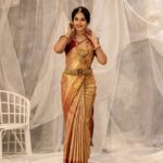 Gayathri Sri Instagram - Bridal #2... . Makeup by:@mystylemakeover_studio . FT:@gayu_sri_offl . Shotby:@vdop_photography . Saree:@mylaikumaran . Saree drape:@style_with_anbu . Blouse:@kavyavigneshofficial . Hairdo:@mahi_hairdo . Jewel:@krishya_bridal_collections . #vdopphotography #portrait #traditional #beauty #bridalmakeup #bridallook #beautyshots #portraitphotography #chennaimodels #chennaifashiondesigner #fashionstyle #love #model #instagram #bridalsarees #outfit #stylish Chennai, India