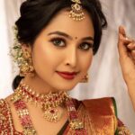 Gayathri Sri Instagram - Bridal #2... . Makeup by:@mystylemakeover_studio . FT:@gayu_sri_offl . Shotby:@vdop_photography . Saree:@mylaikumaran . Saree drape:@style_with_anbu . Blouse:@kavyavigneshofficial . Hairdo:@mahi_hairdo . Jewel:@krishya_bridal_collections . #vdopphotography #portrait #traditional #beauty #bridalmakeup #bridallook #beautyshots #portraitphotography #chennaimodels #chennaifashiondesigner #fashionstyle #love #model #instagram #bridalsarees #outfit #stylish Chennai, India