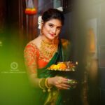 Gayatri Jadhav Instagram - I'd anything , I'm everything 🎀🧿🦋 Dolled up by @shitals_charming_makeupstudio #glowingskin #festival #festivecollection #diwali #saree #green #happiness #lights #nauvarilook #trending #newphotoshoot #gayatrijadhavofficial Chinchawad