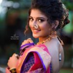 Gayatri Jadhav Instagram - 🫧✨ Costume Styling Draping : @raj_makeover18 Makeup nd Hair style : @raj_galphade18 Photography nd videography : @shreyaskhade_photography Location @hotel_chul_angan