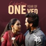 Genelia D’Souza Instagram – Wow!!! We can’t believe it’s already a year,  feels like yesterday… Last year this time we were anxious, nervous yet excited – today, we feel blessed to have received your love and appreciation. 
We are extremely humbled and honoured … 
-Team VED!
.
.
.
.
#Ved #1yearofved #Vedness #vednessforever
#MFC #marathimovie #vedtujha #sukhkalale #VedLavlay