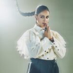 Genelia D'Souza Instagram - “To be yourself in a world that is constantly trying to make you something else is the Greatest accomplishment “ Managed by - @ayushpadukone Outfit : @chola_the_label Jewellery : @koharbykanika Makeup : @richie_muah Hair : @nidhiagarwalmua Photos : @harneshjoshi