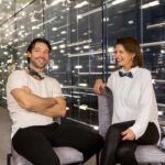 Geneviève Guilbault Instagram - Le mois de novembre est terminé, mais la lutte contre le cancer de la prostate se poursuit toute l'année. Merci à @jscarpellino d'appuyer la cause avec moi grâce à nos noeuds @procureqc! 💙 Montreal, Quebec