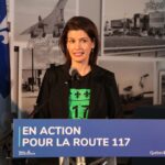 Geneviève Guilbault Instagram - On respecte notre engagement de sécuriser la route 117 en Abitibi-Témiscamingue! Aux côtés de mes collègues @pierredufour_abitibiest, @suzanne_blais_deputee_ao et Daniel Bernard, j'ai annoncé l'identification de cinq segments prioritaires. 🚧 👊 Val-d'Or, Quebec