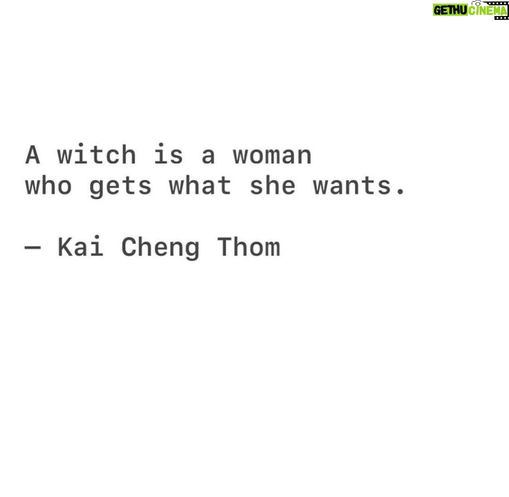 Genevieve Kang Instagram - season of the witch, jk that’s every season.