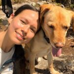 Genevieve Kang Instagram - feeling esp grateful to coexist w this emotional lil weirdo, happy 2 year anniversary to the Rei man. #adoptdontshop